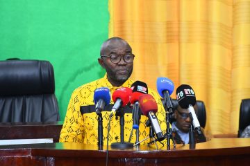 Les conseillers nationaux étaient en plénière ce lundi, 05 août 2024 à l'hémicycle du palais du peuple de Guinée.