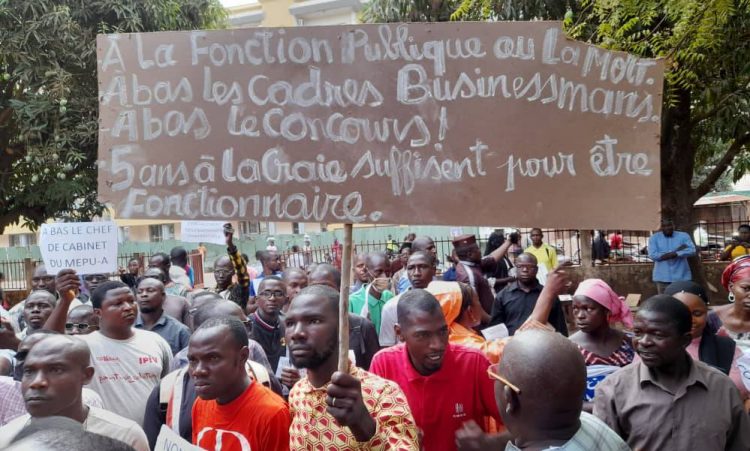 Éducation: les enseignants contractuels omis de Tougué adressent un mémorandum aux autorités