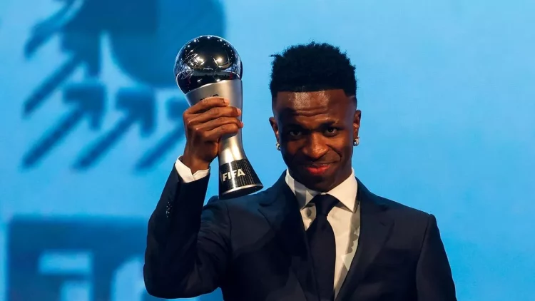 Football Vinicius Junior sacré meilleur joueur 2024 par la FIFA