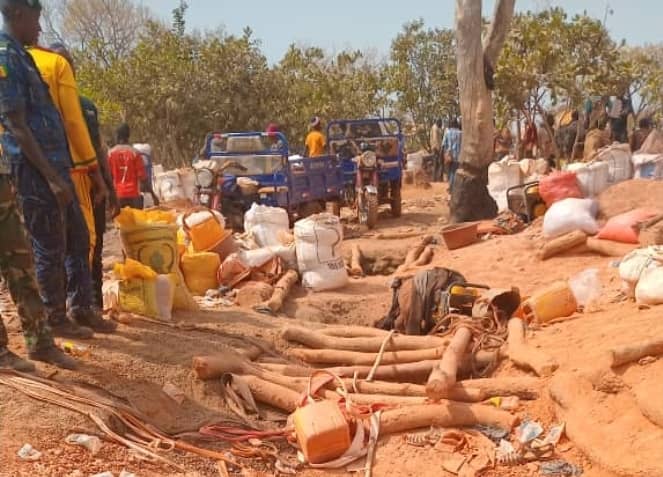 Siguiri: l'éboulement d'une mine d'or artisanale fait trois victimes à Kassa-Kassa