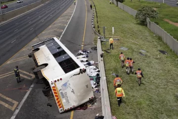 Afrique du Sud au moins 12 morts dans un accident de bus